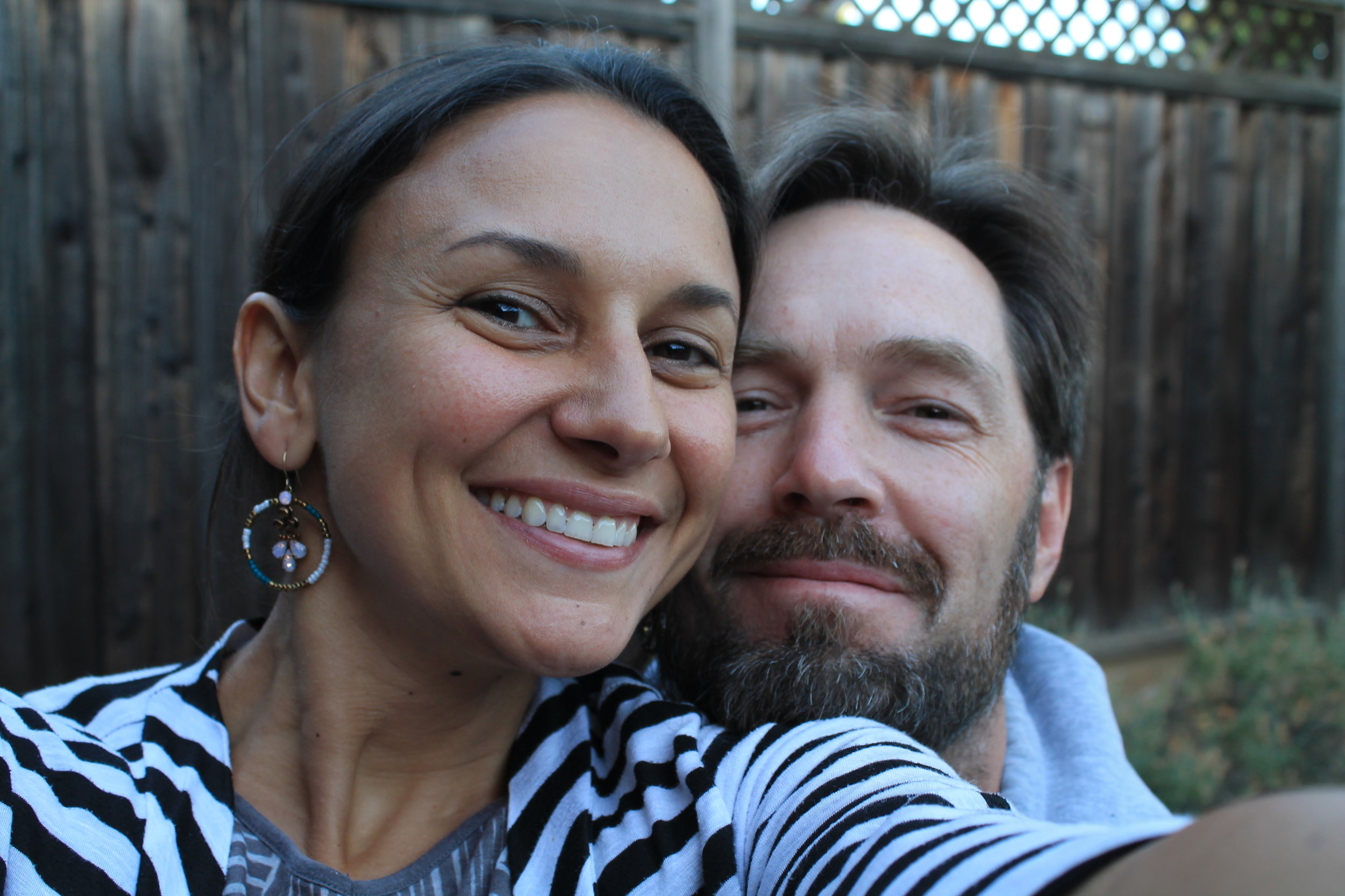 The moment we came home