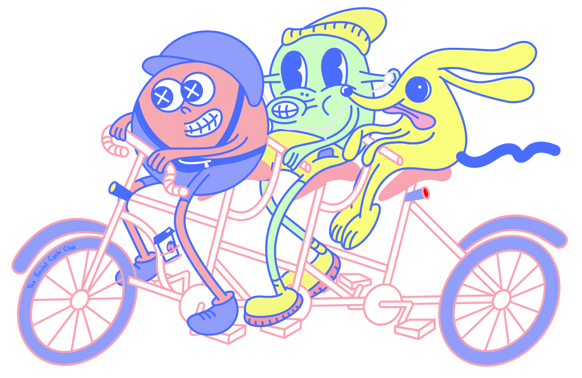 Sticker - Social Cycle Club