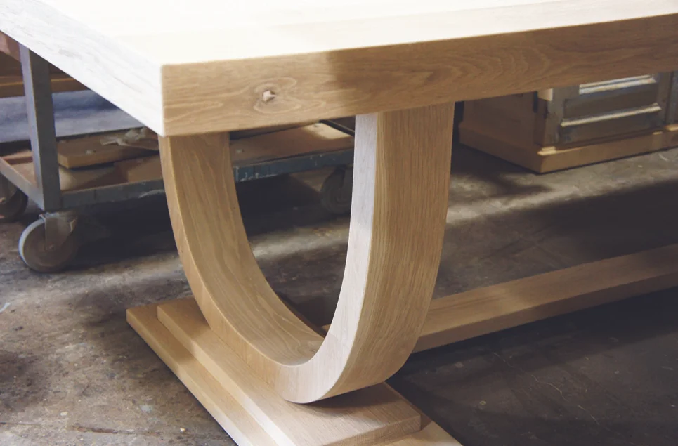 Custom Dining Table – Art Deco Inspired