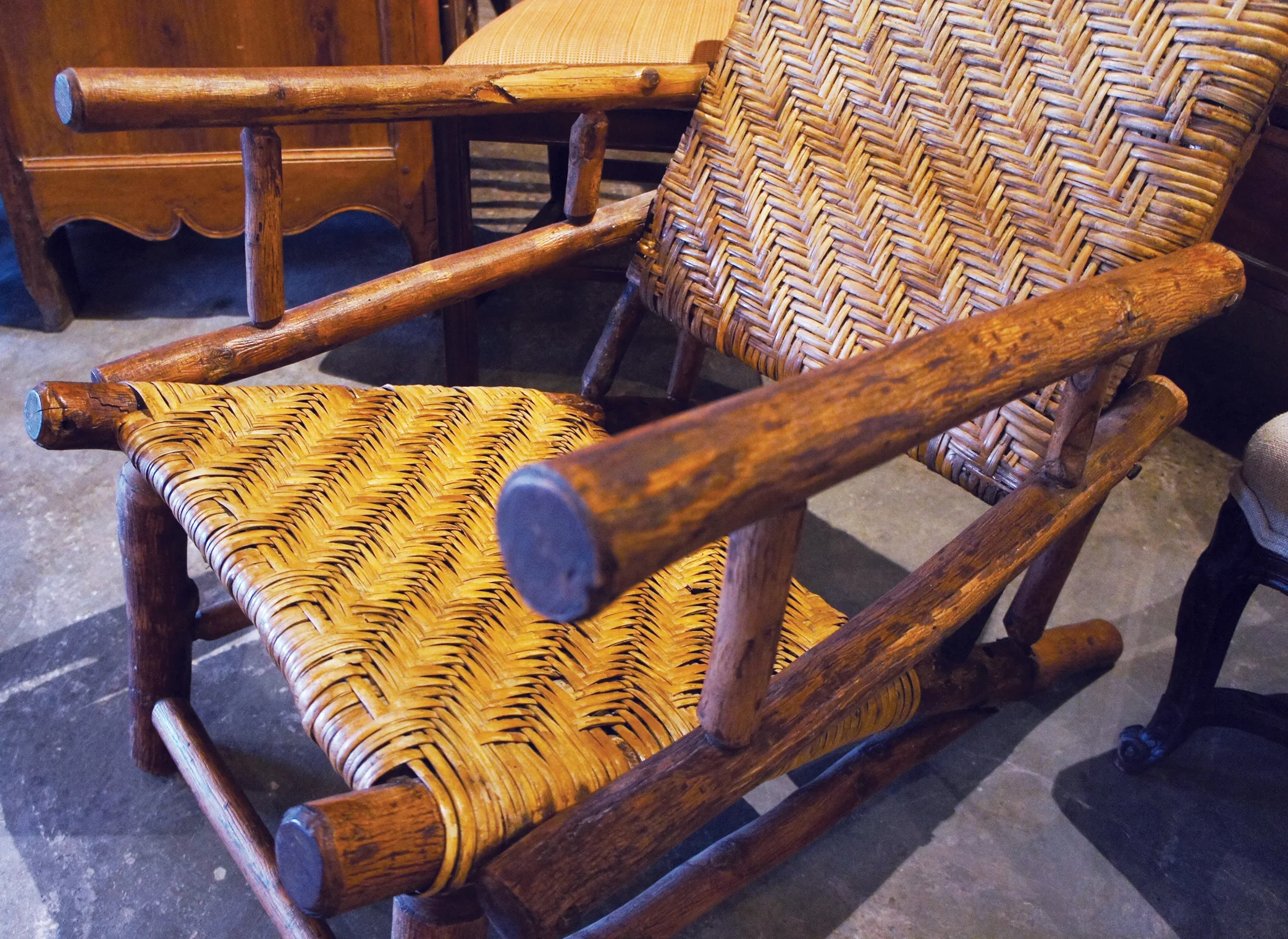 Furniture Restoration – Hickory Chair