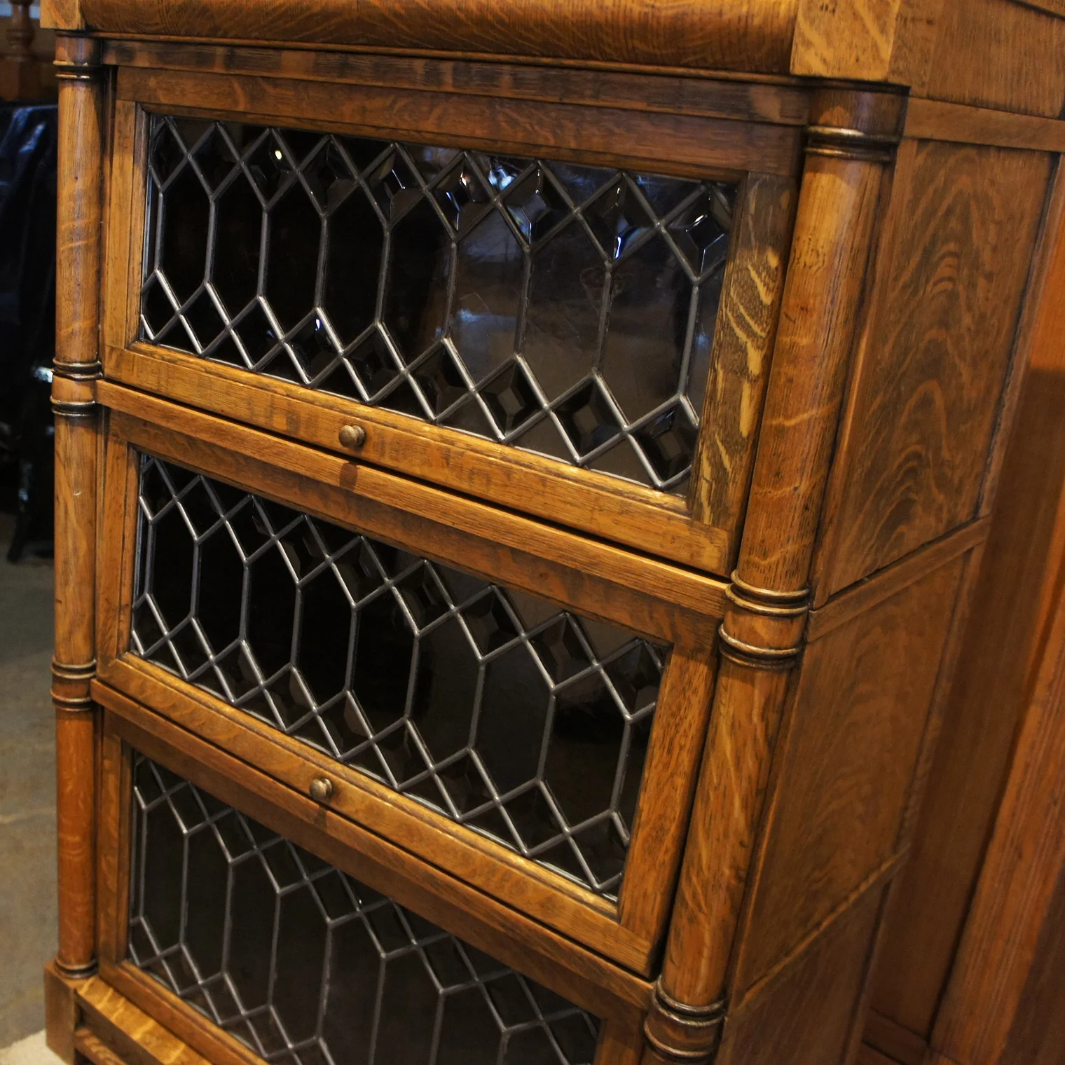 Furniture Restoration - Antique Barrister Bookcase 