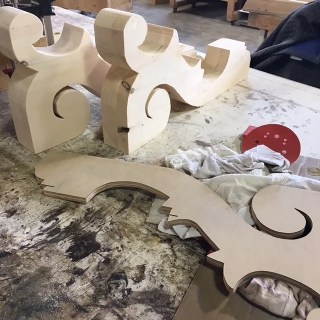 Heritage Home Restoration - Recreating Corbels