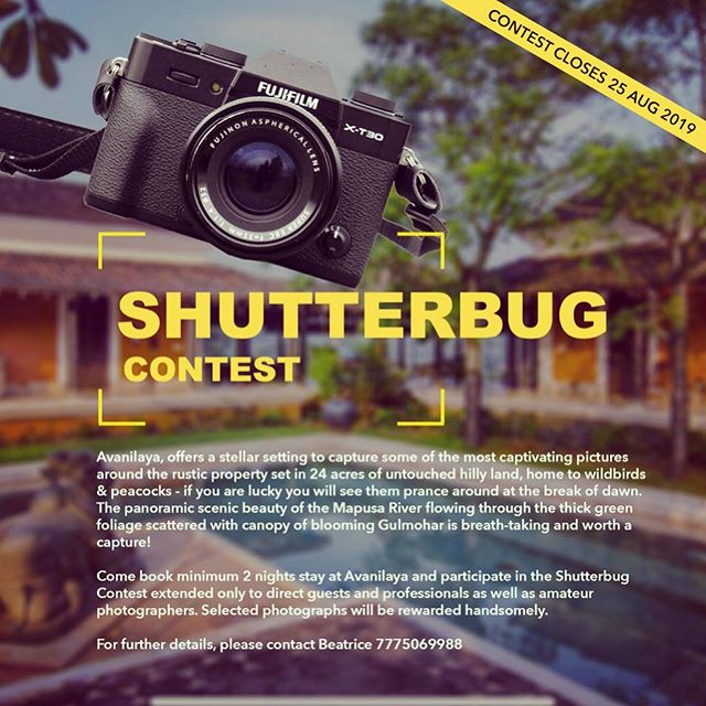 Shutterbug contest at Avanilaya Resort! Love photography? Message us for details! .
.
#photocontest #shutterbugs #photographerlife #avanilaya #resortphotography #resortphotographer #contestalert #travelindia #travelgoa
