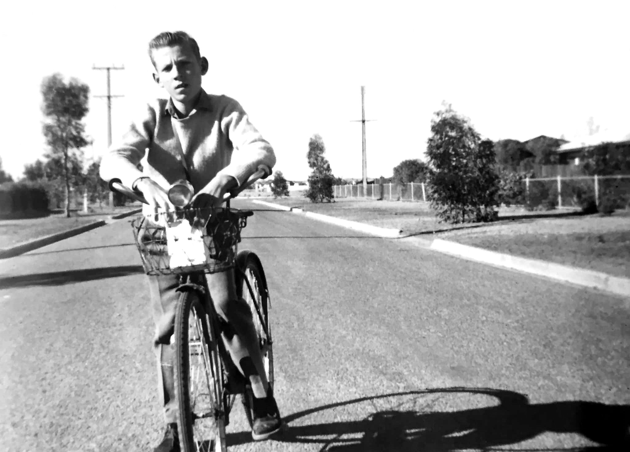 Robert Connors on 6th Street (Bill Chapman)