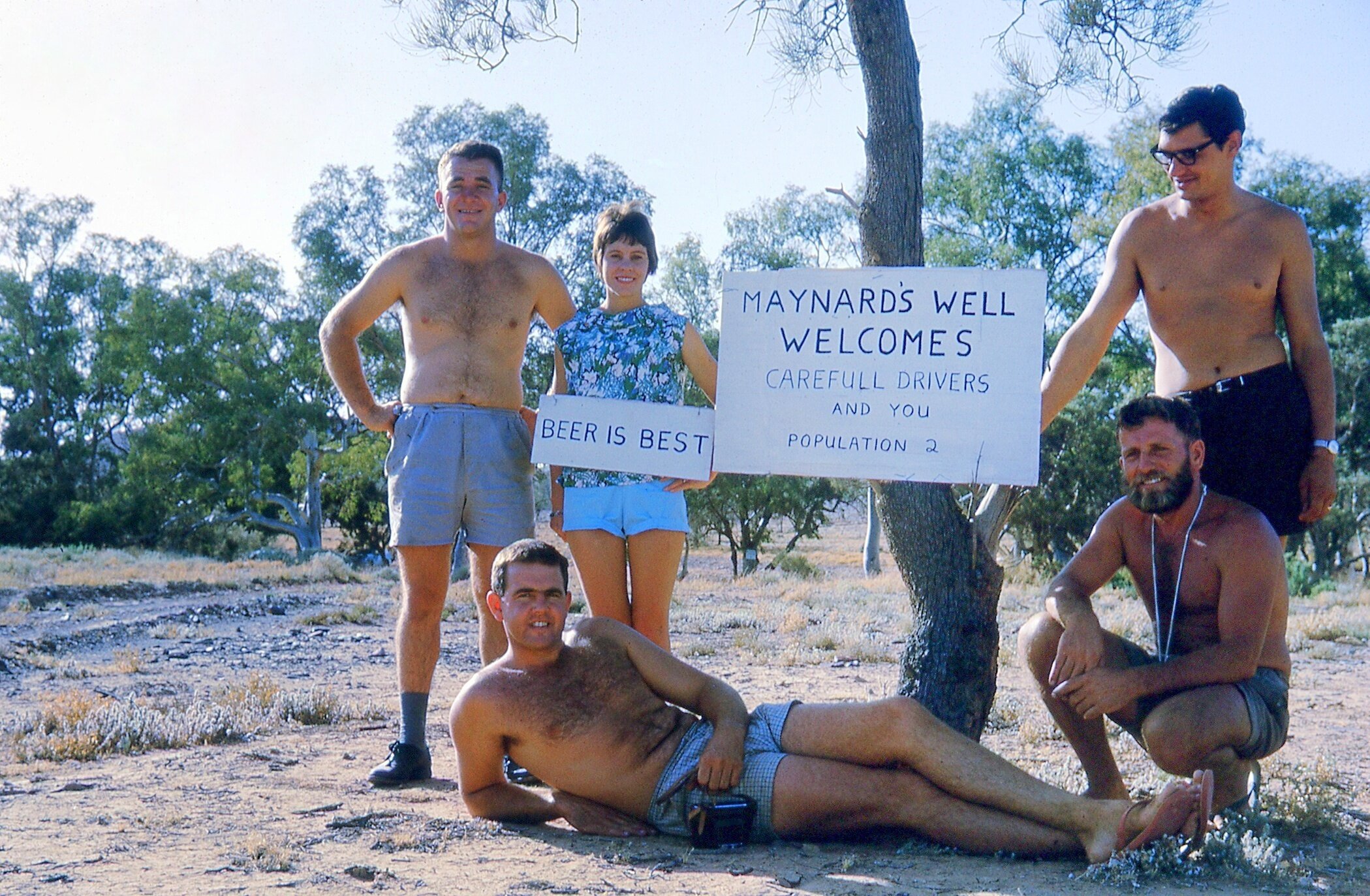 Allan Chennall, Hedley Atkinson, Pat Read, ron craven and peter Barrington 1965 (Donna Read)