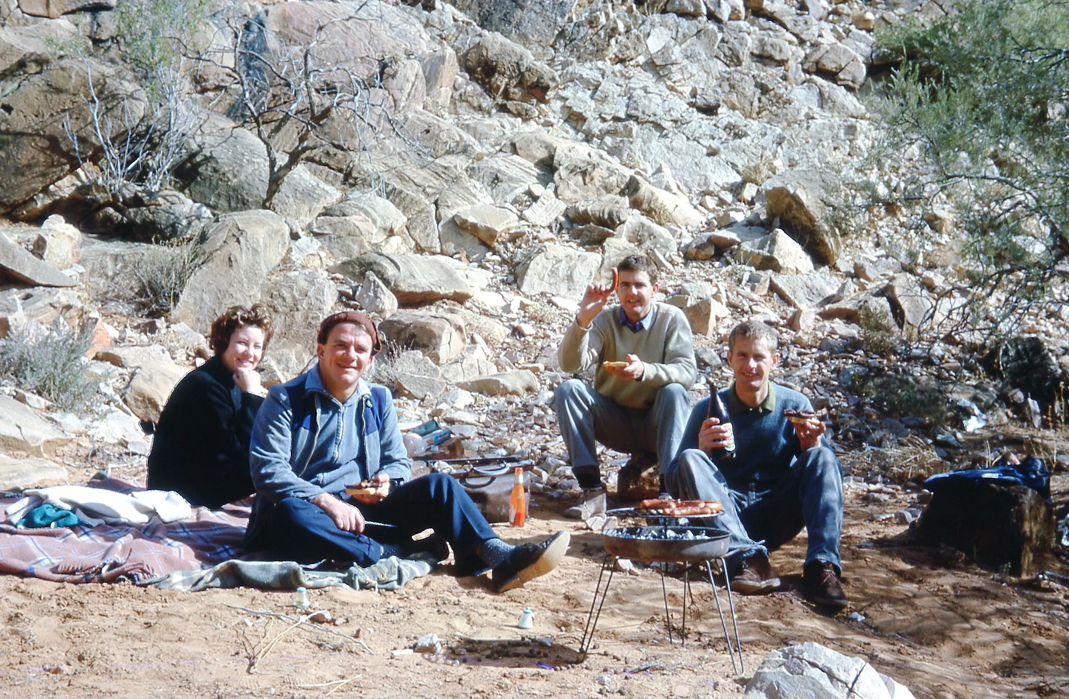 Susan Atkinson, Allan Chennall, Hedley Atkinson and Peter read 1964 (Donna Read)