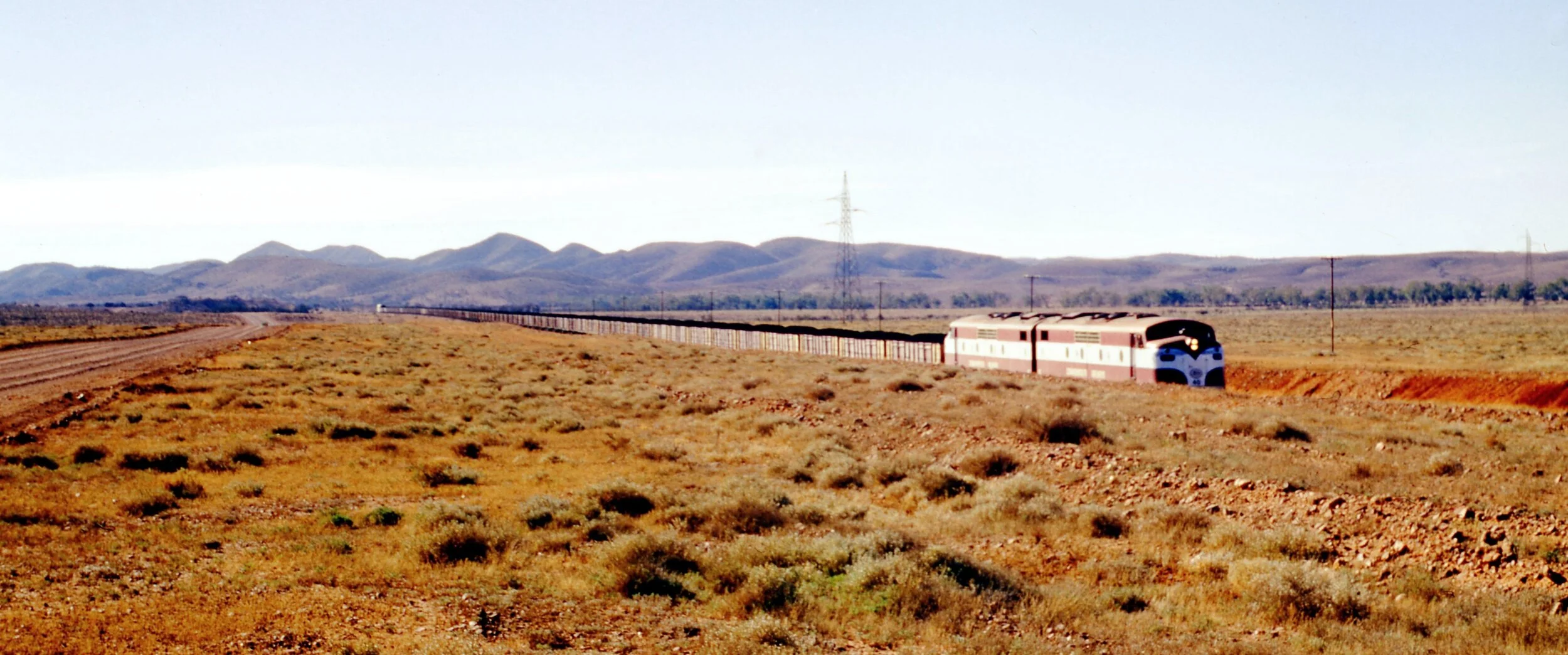 1969 Coal Train Near Aroona Dam April 1969.jpg