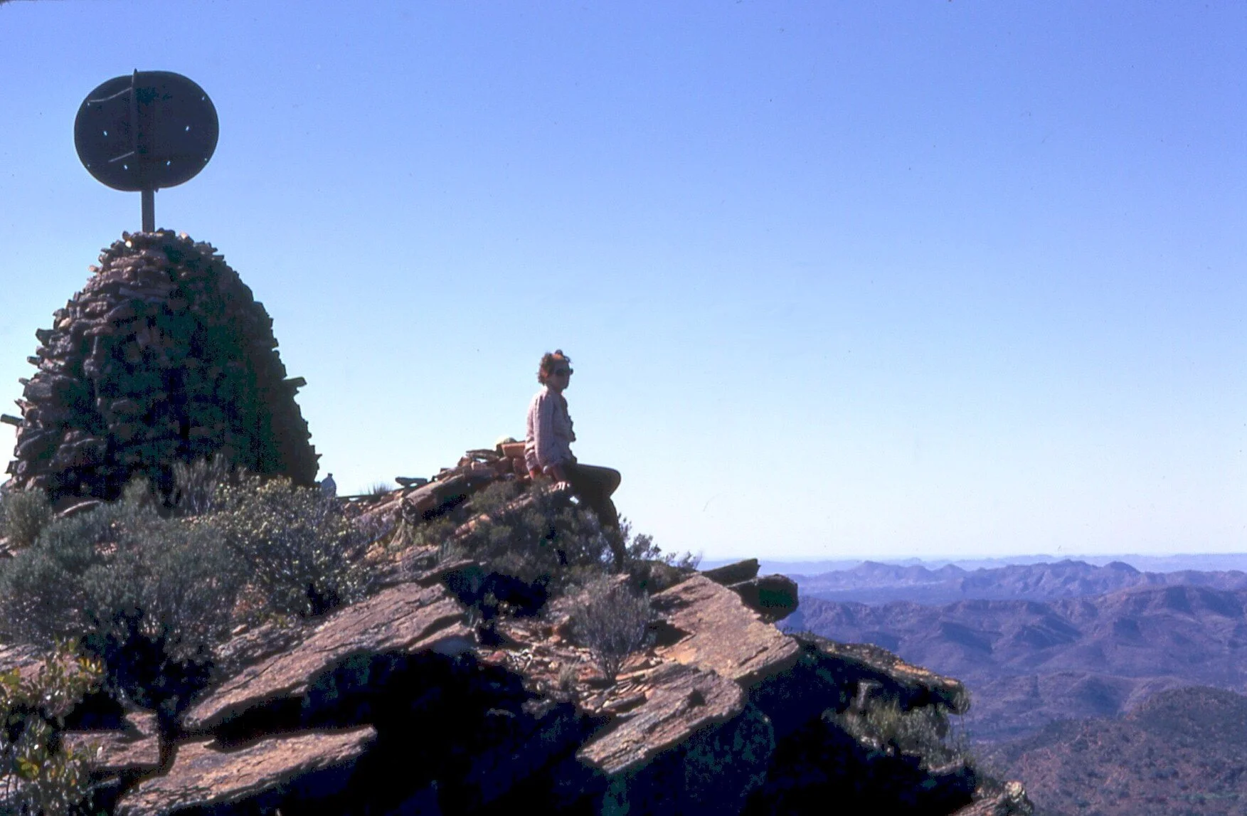 Dawn Ransom on Mt Hack - 1972 (Dean Ransom)