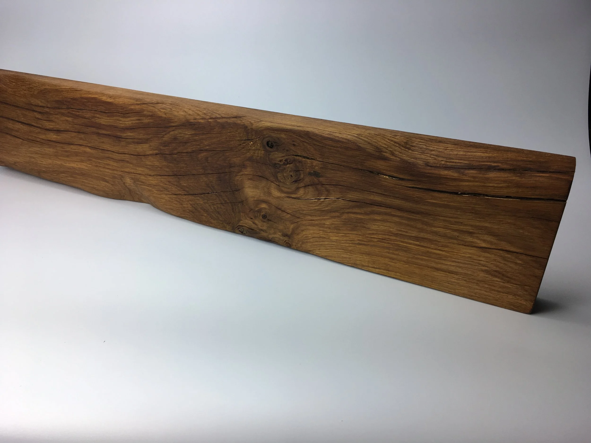 Oak mantle facia 