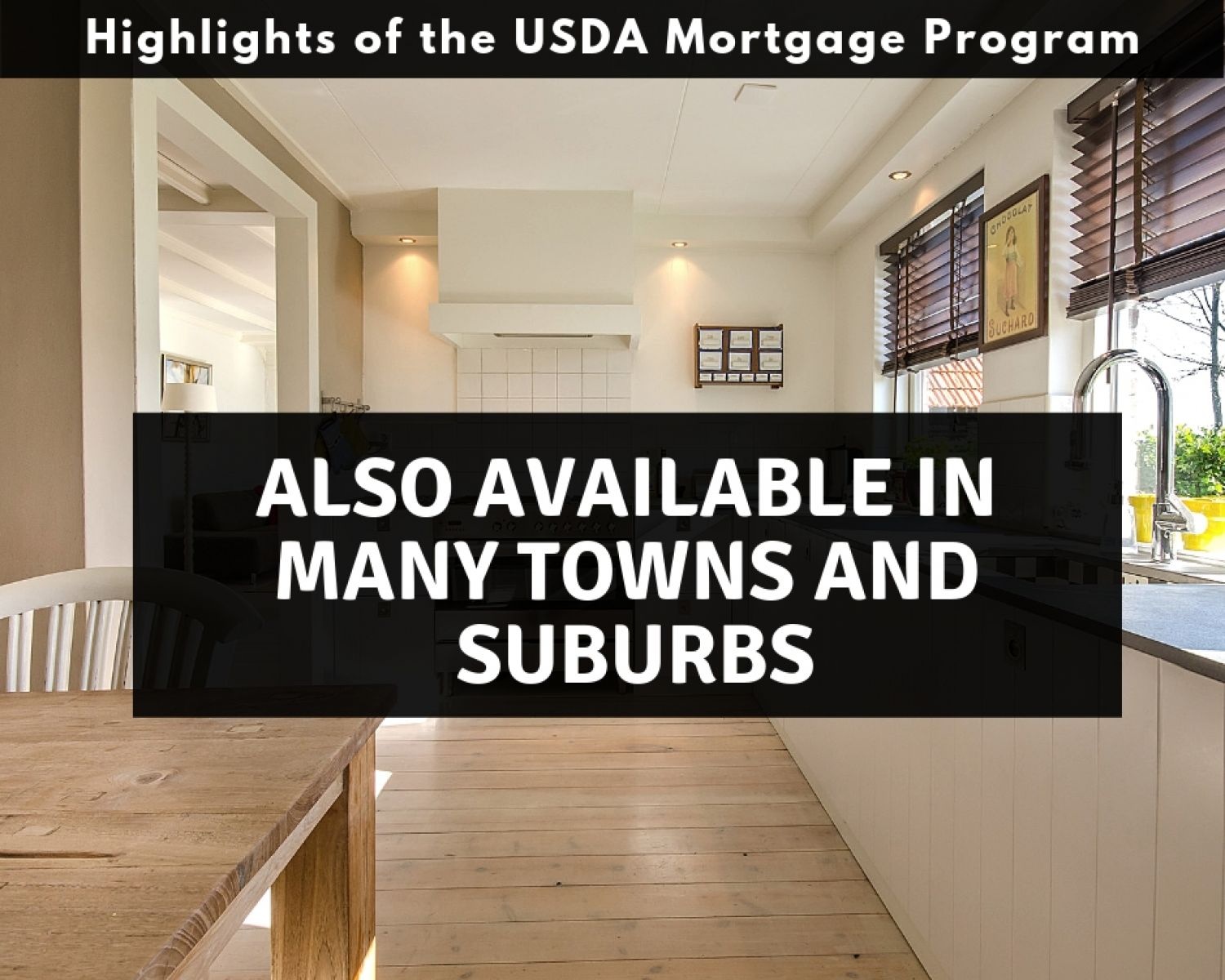 Pennsylvania USDA Mortgages available in towns and suburbs