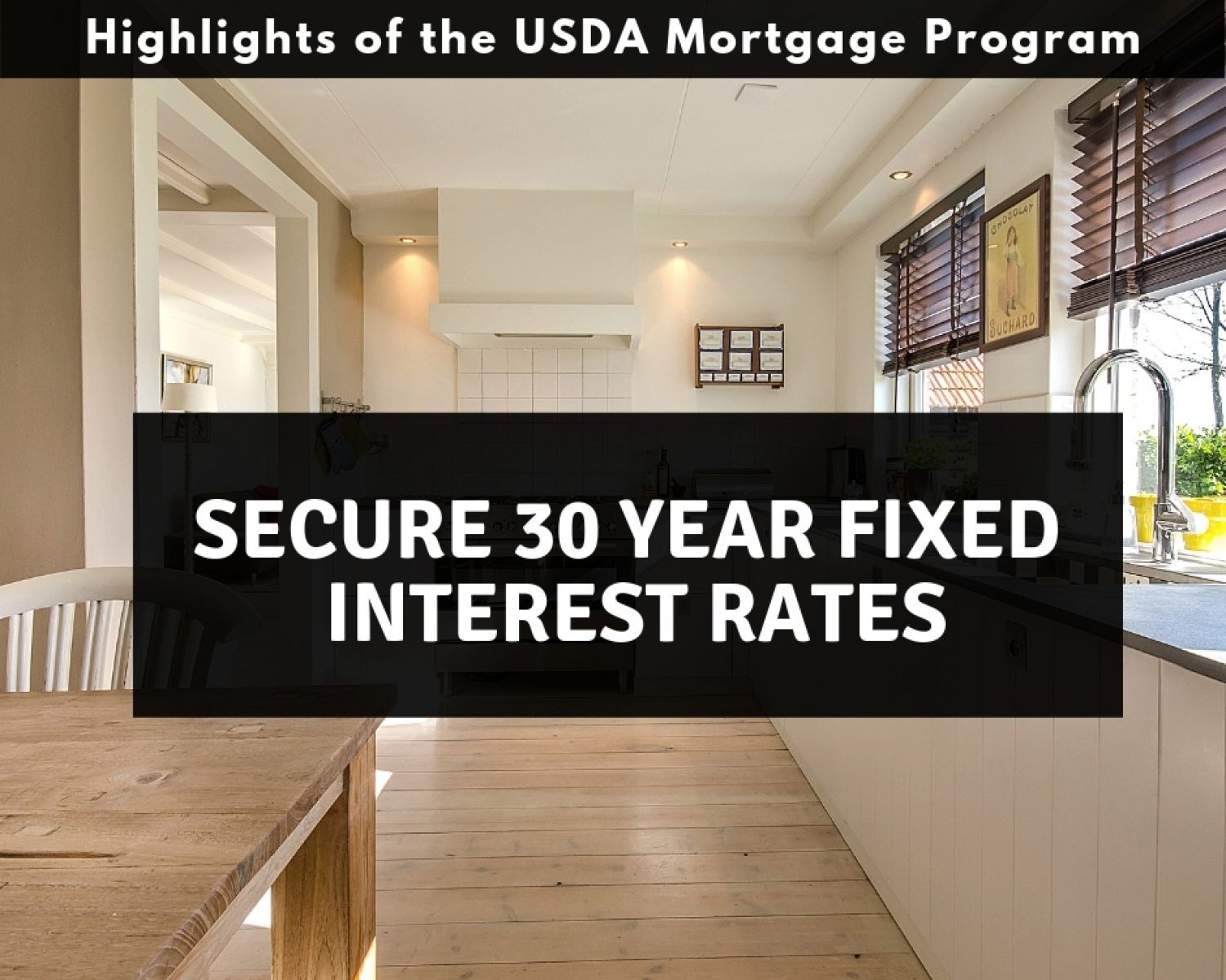 Pennsylvania USDA Mortgages have 30 year fixed interest rates