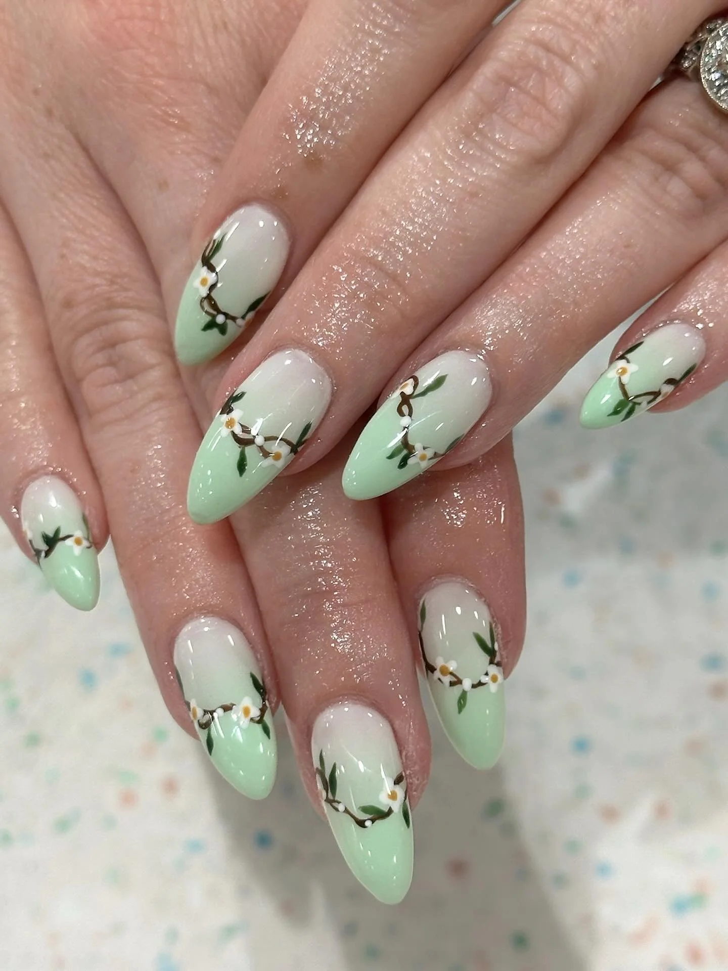 Green with envy over this spring set!