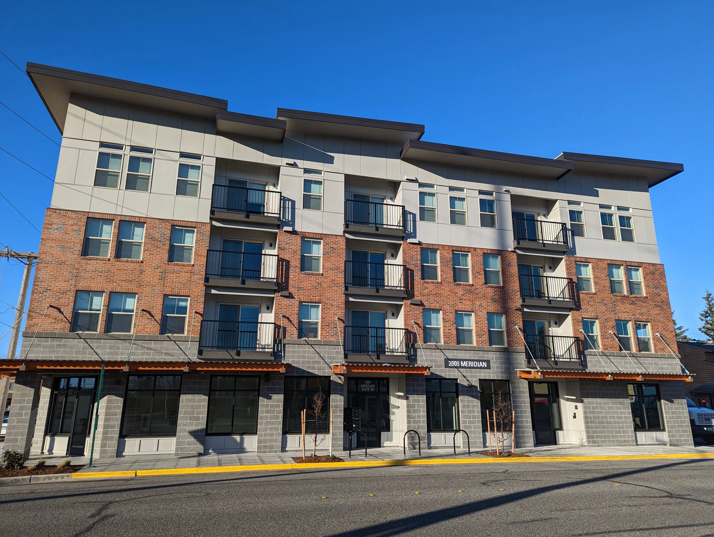Four Story Mixed Use Building
