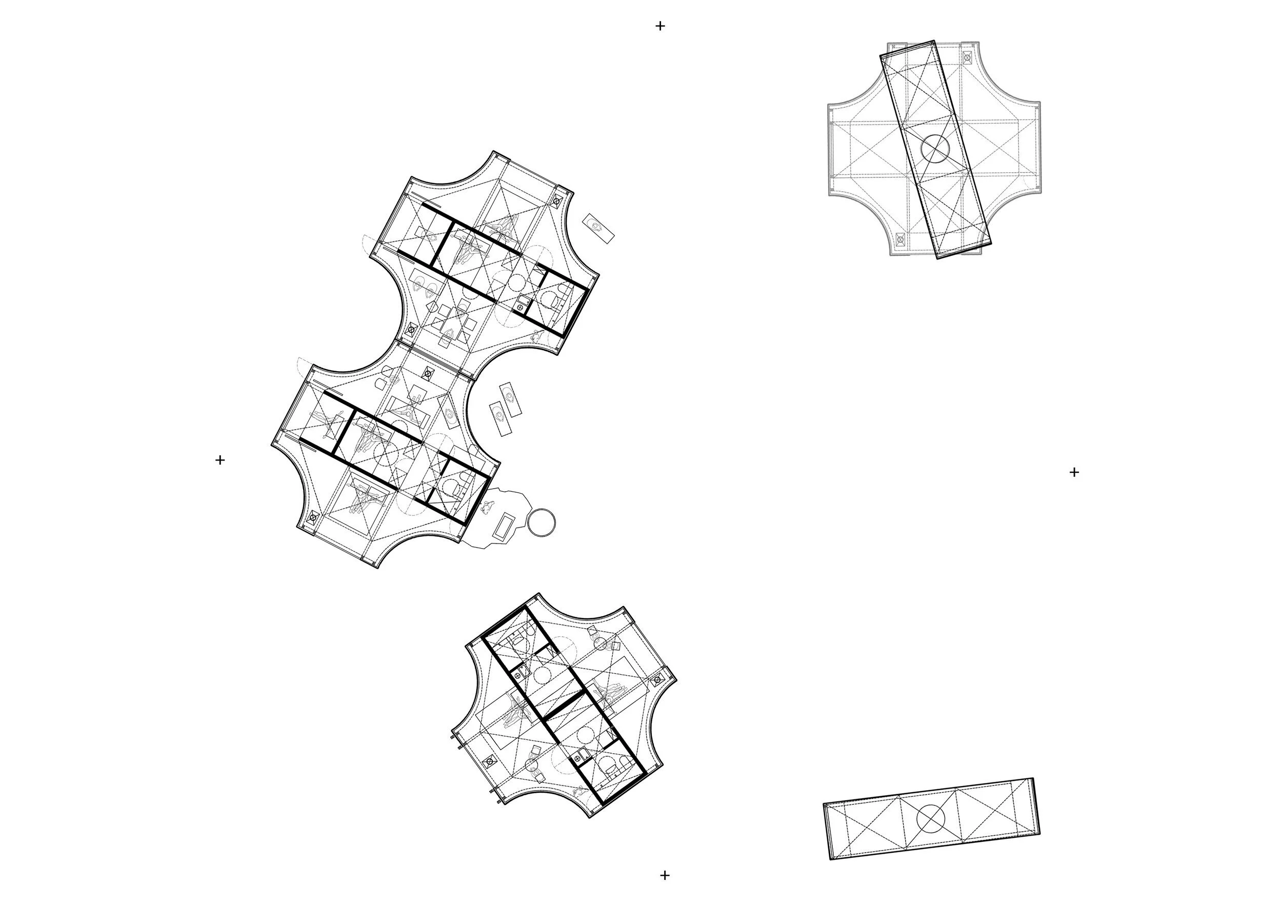  n an epoch increasingly marked by the uncertainties of the climate crisis, this architecture transcends conventional notions of shelter. It demonstrates a remarkable adaptability to diverse and often volatile climatic conditions. Notably, the unit's