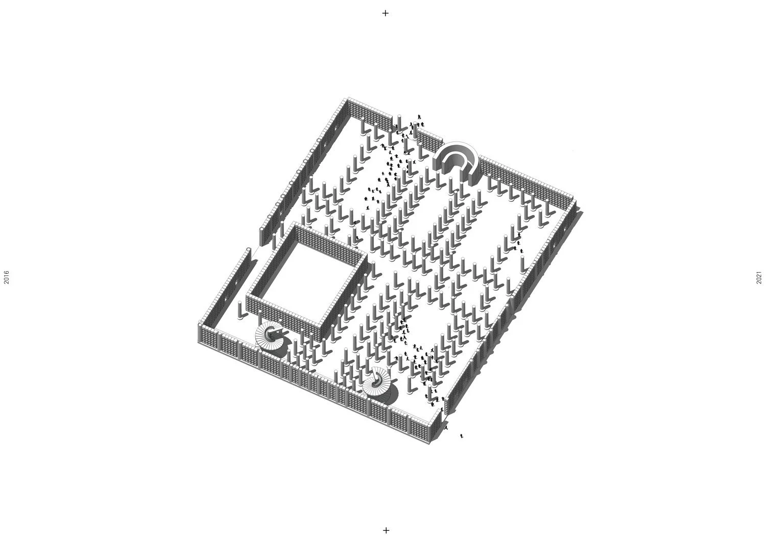  3. Landscape as Memory.  Landscape serves as a hard drive for all the soft events - processes, histories, laws, rules, consensuses, myths, failures, and successes of the past. The human concurred the nature and upon it created its own. Its geographi