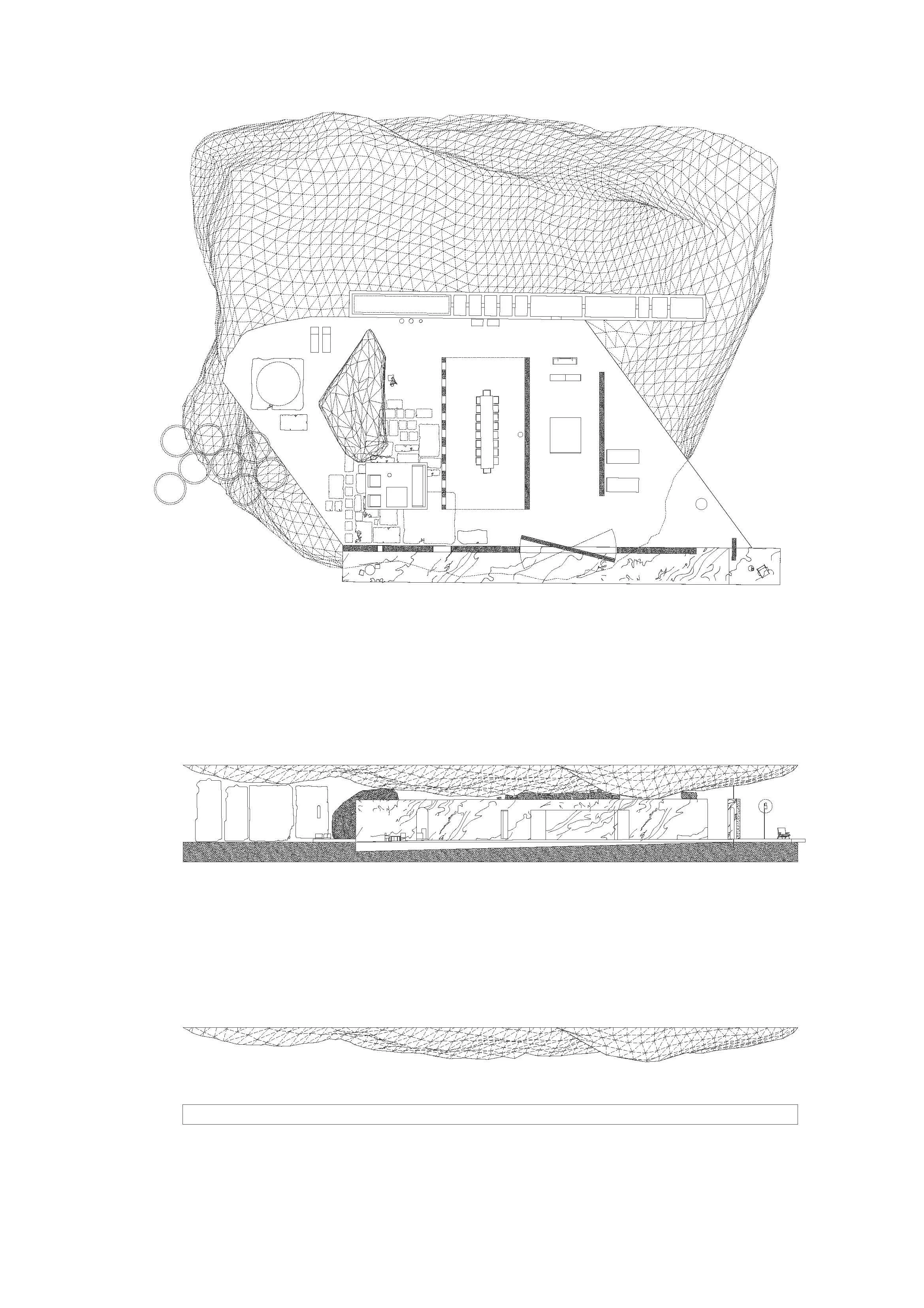   5 stones for swimming and sunbathing  2 stairs to the sea  Collection of trees for conversations- 9 olives of 18 cypresses.  6 tables of the different sizes in different parts of the site for work  breakfasts, conversations, and celebrations  Stone
