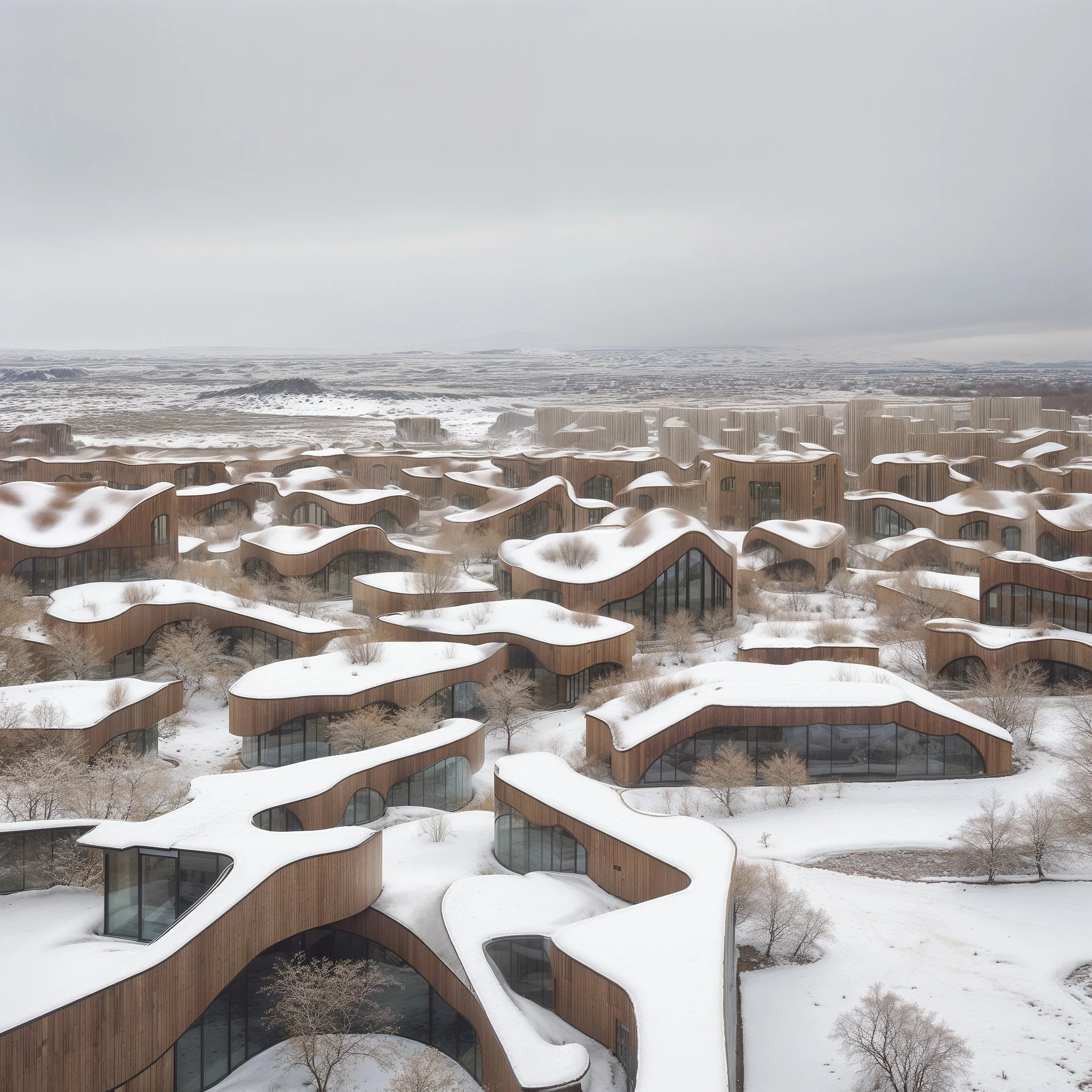 Conceptual Framework  ◯ Topographical Streets: Instead of linear corridors, movement is absorbed into a fluctuating terrain—a hybrid between landscape and infrastructure. ◯ Programmatic Porosity: Streets are no longer neutral voids between buildings
