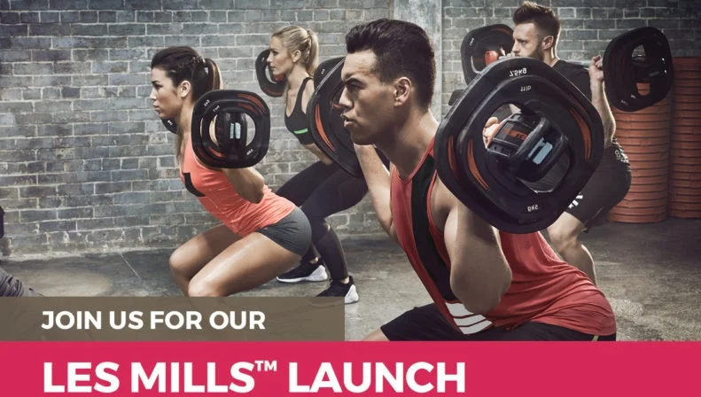 LES MILLS QUARTERLY LAUNCH SUPER BOWL PARTY!