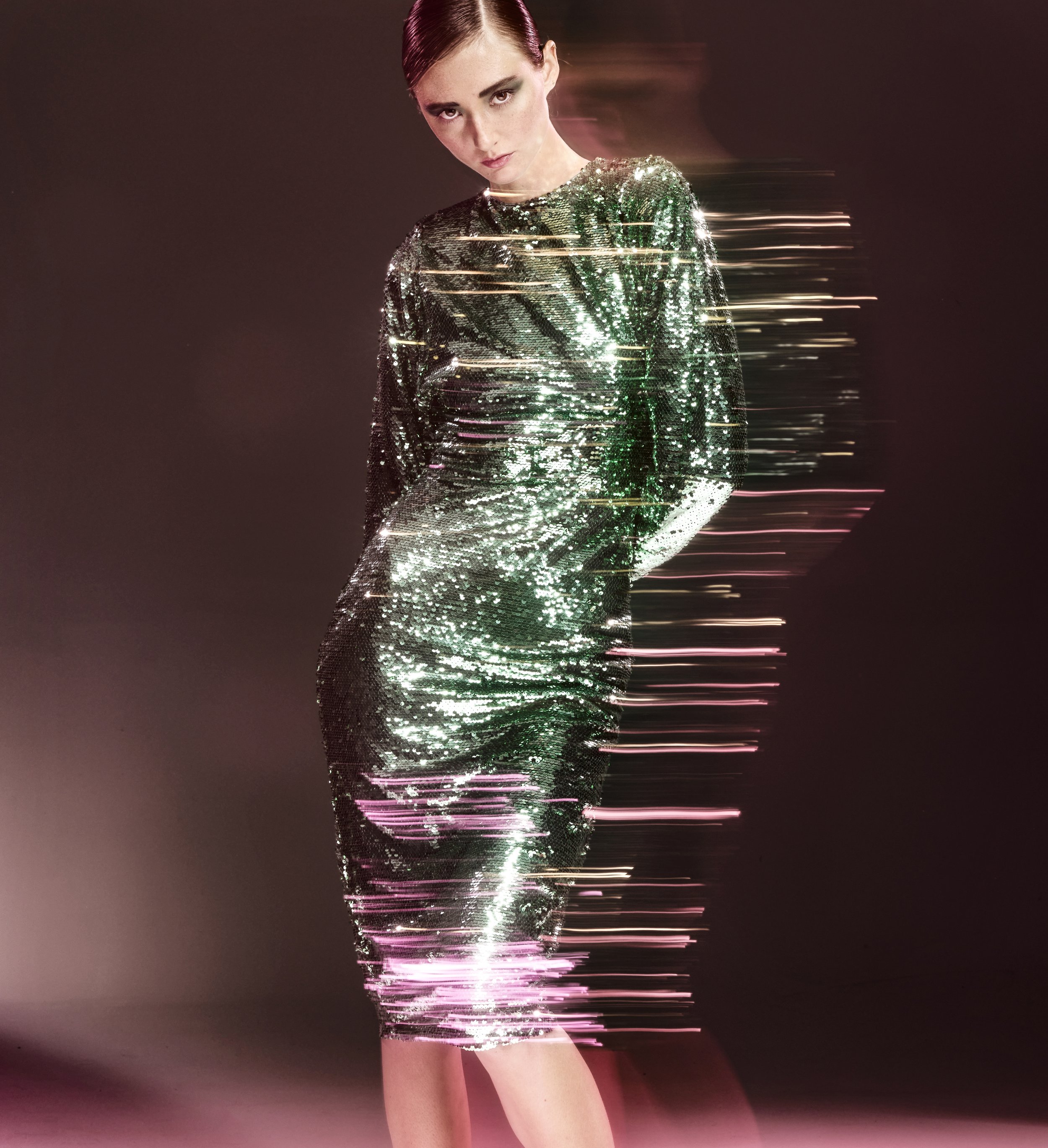 robe verte paillette.jpeg