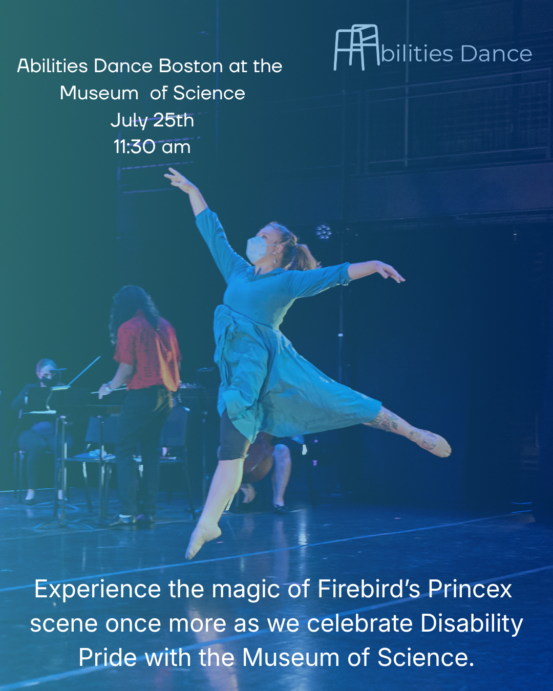 "Experience the magic of Firebird's Princex scene once more as we celebrate Disability Pride with the Museum of Science"