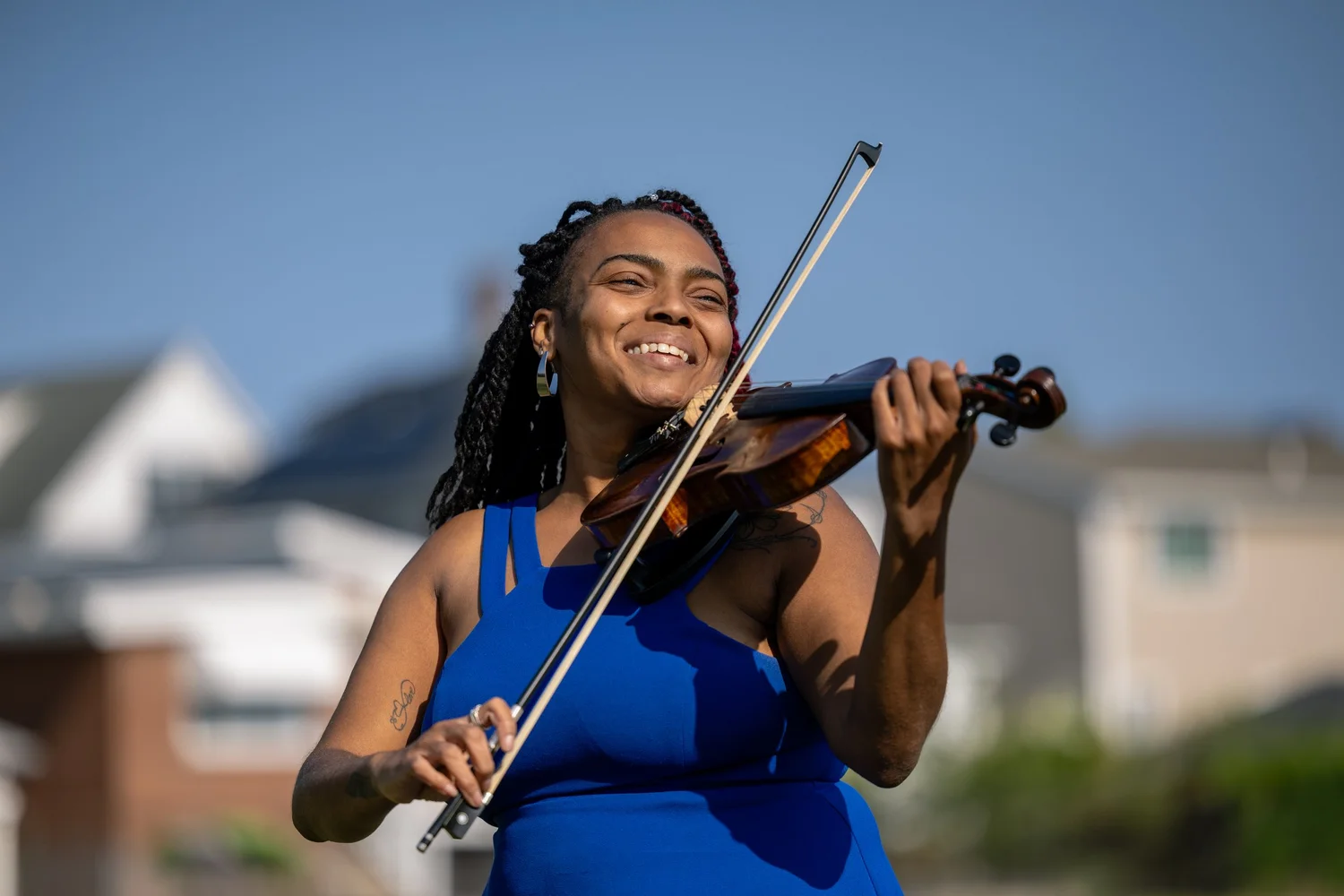 Jared Holaday Musician - Cimone Phillips (violin) — Abilities Dance Boston