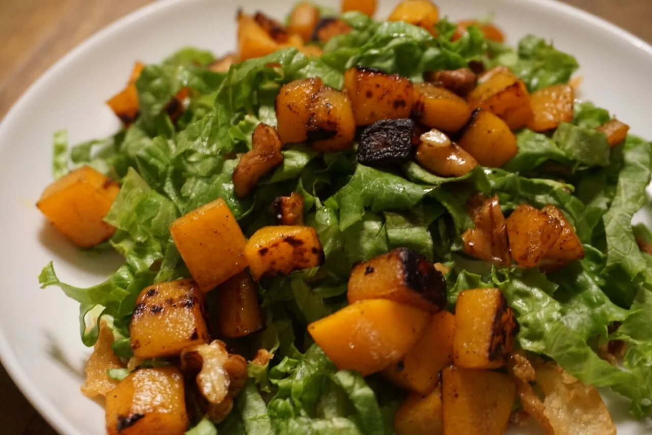 Sweet Potato and Lettuce 