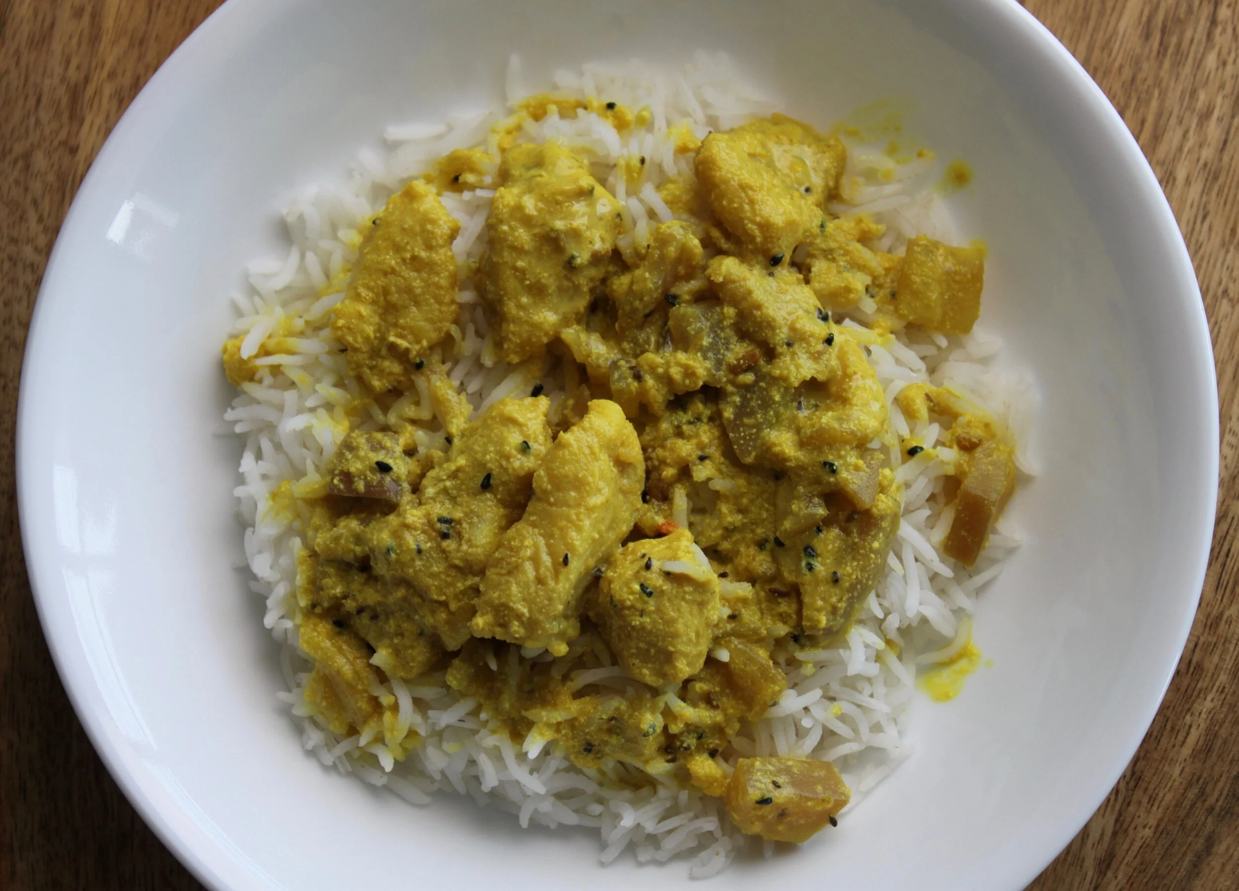 Sweet and Tangy Mustard Fish with Green Mango