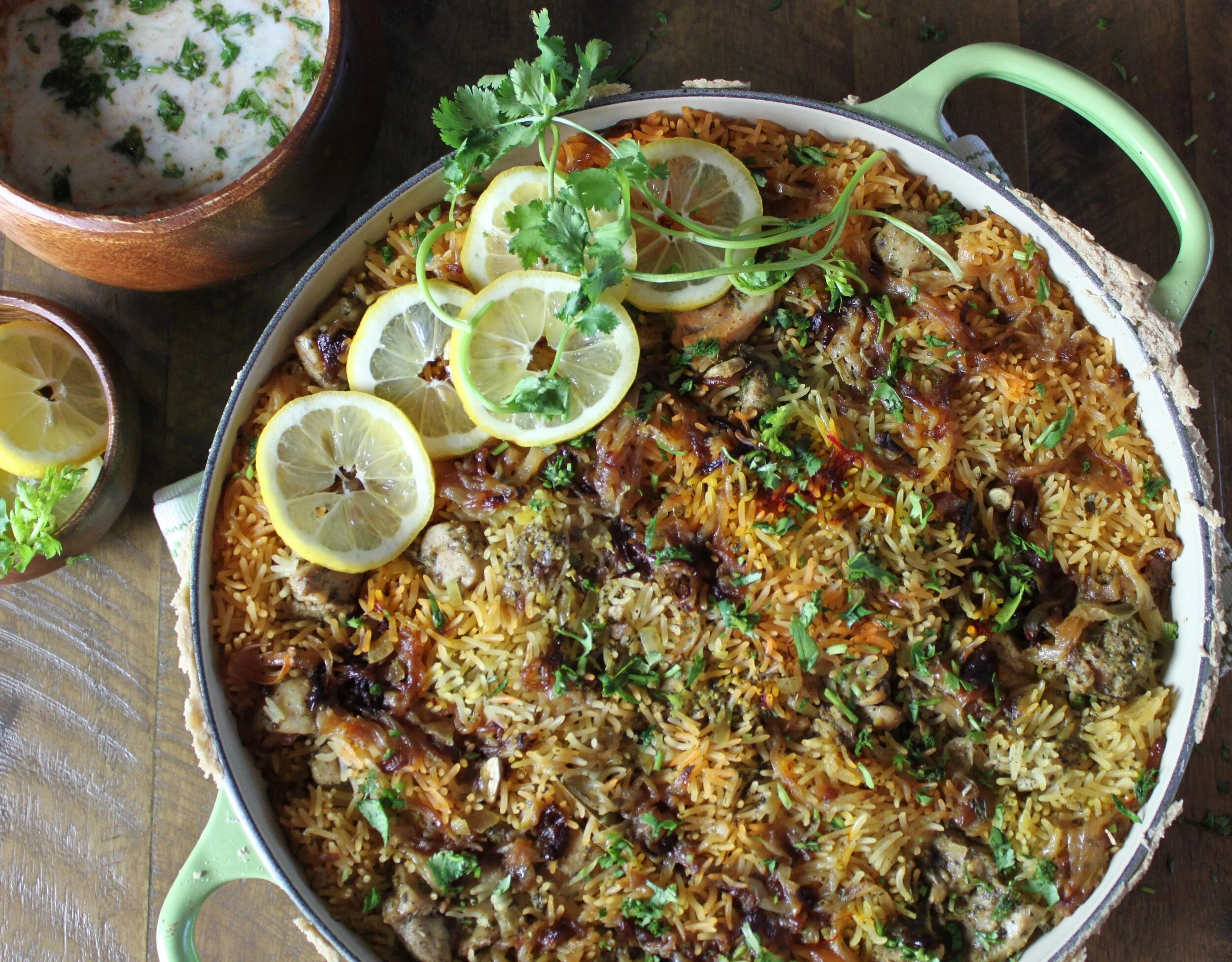 Mughlai Chicken Biryani (Traditional Method)