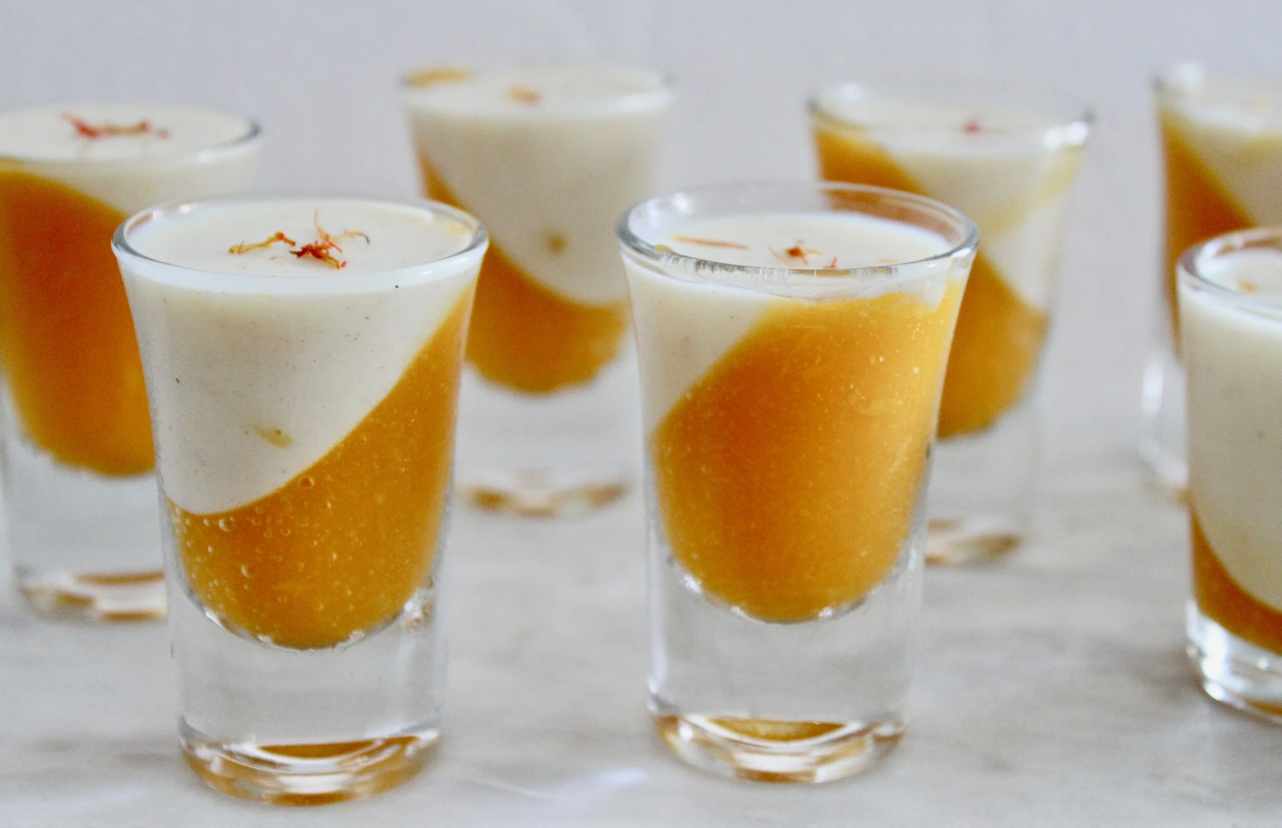 Ricotta Mango Panna Cotta 