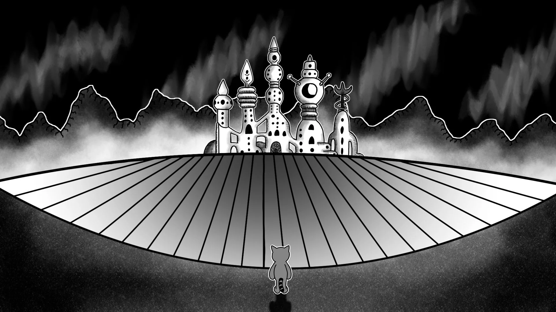 Another frame from "The Tar Pits", 2021