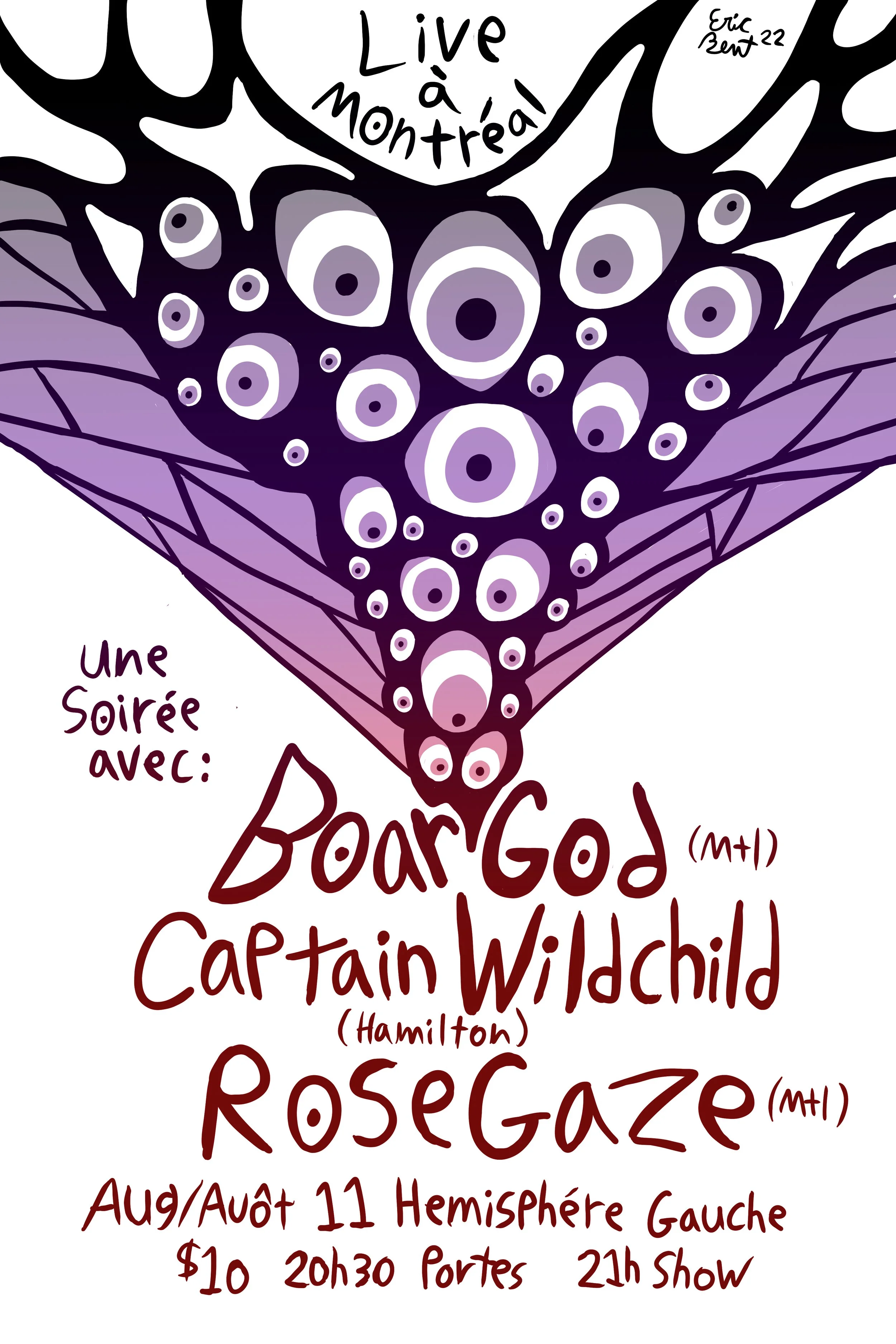 Show Poster, August 2022