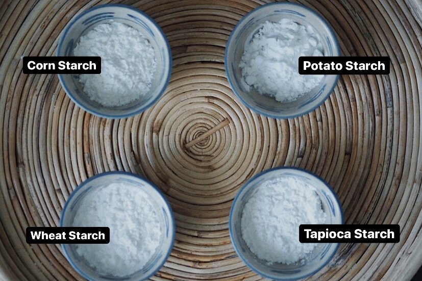 Different Types Of Starches In A Chinese Kitchen 淀粉 No Sweet Sour