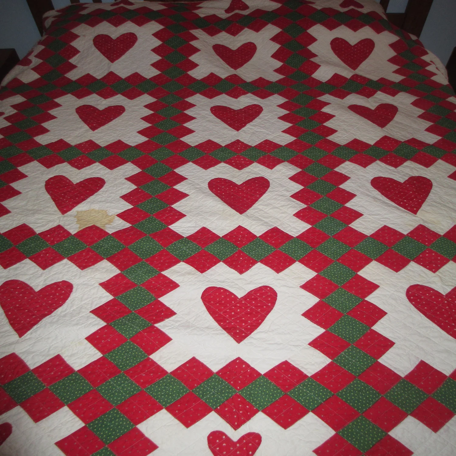 Christmas Heart Quilt