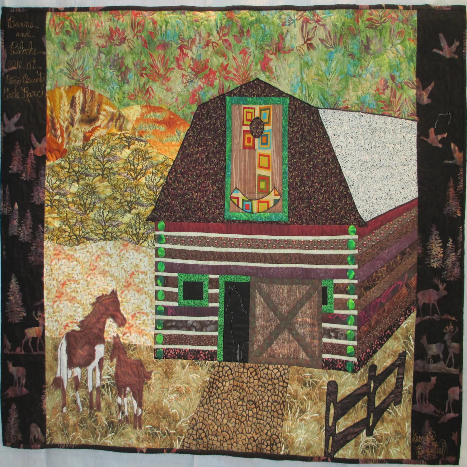 Barns & Blocks at Nine Quarter Circle Ranch