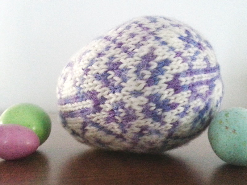 Knitted Easter Egg