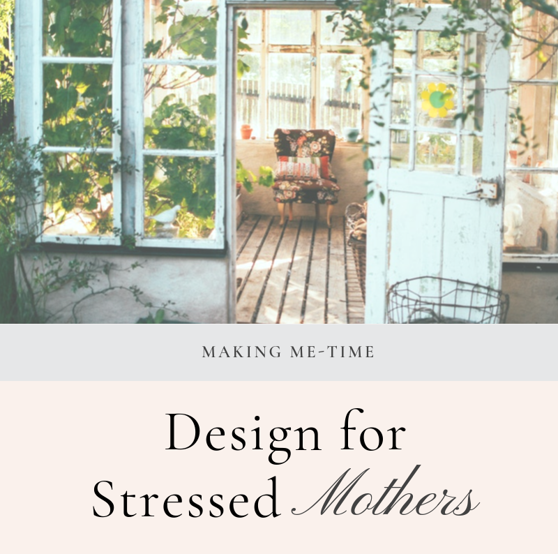 Finding that Me-Time: Design for Stressed Moms