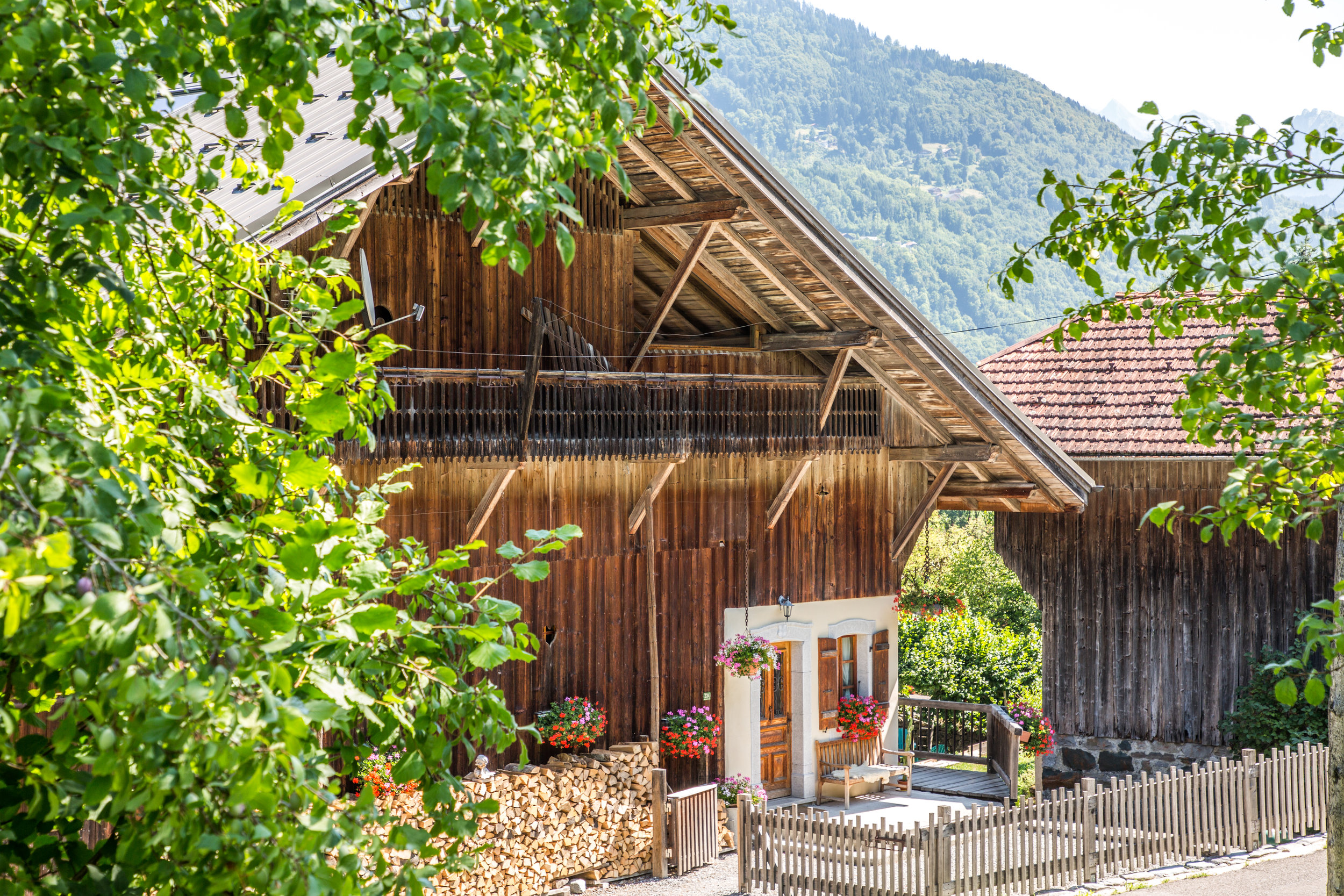 Chalet Forest in Summer, Luxury Holiday Rental in French Alps