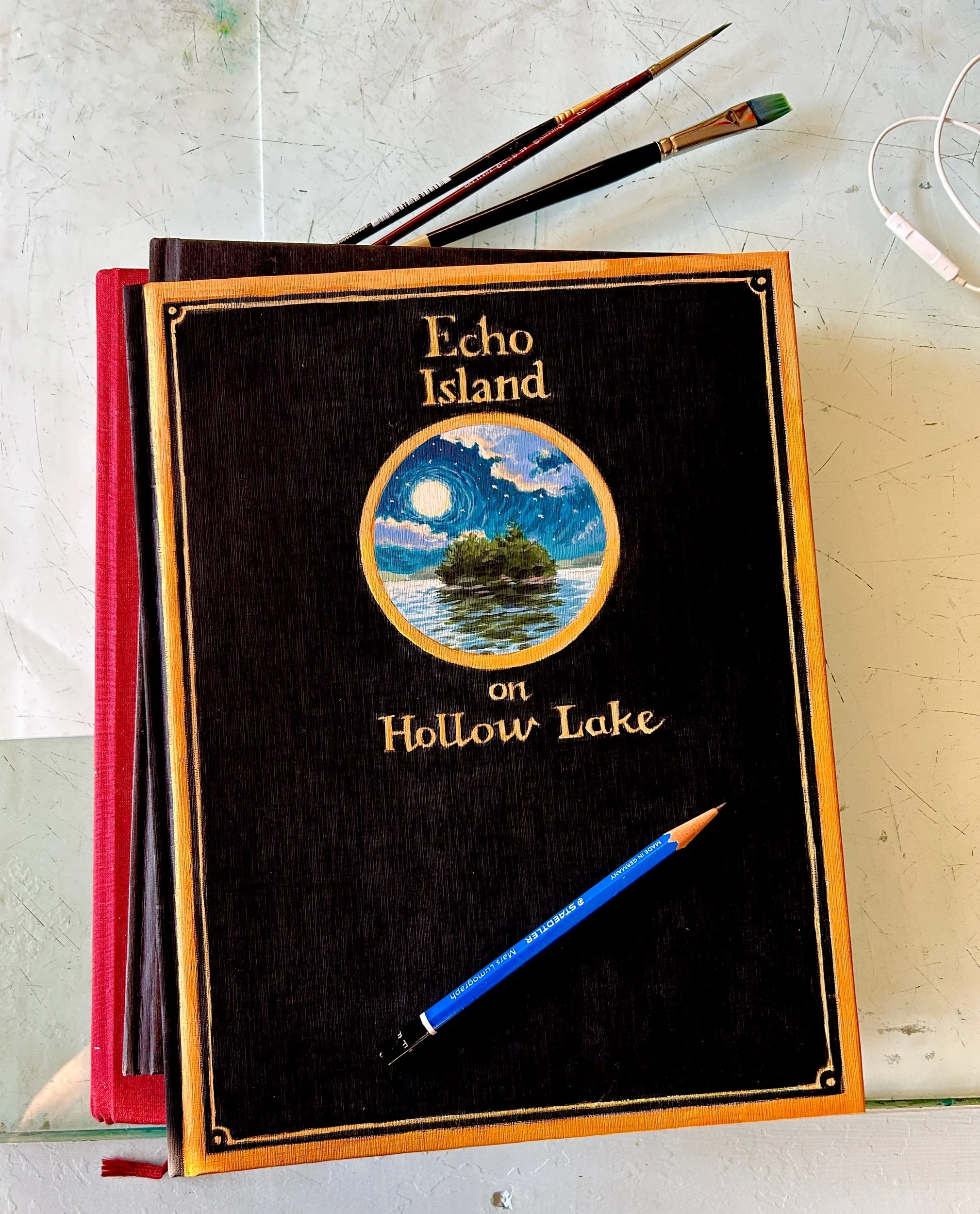 Echo Island on Hollow Lake
