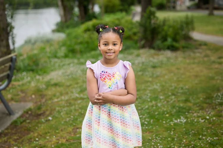 School portrait photographed by Rainy City Studios