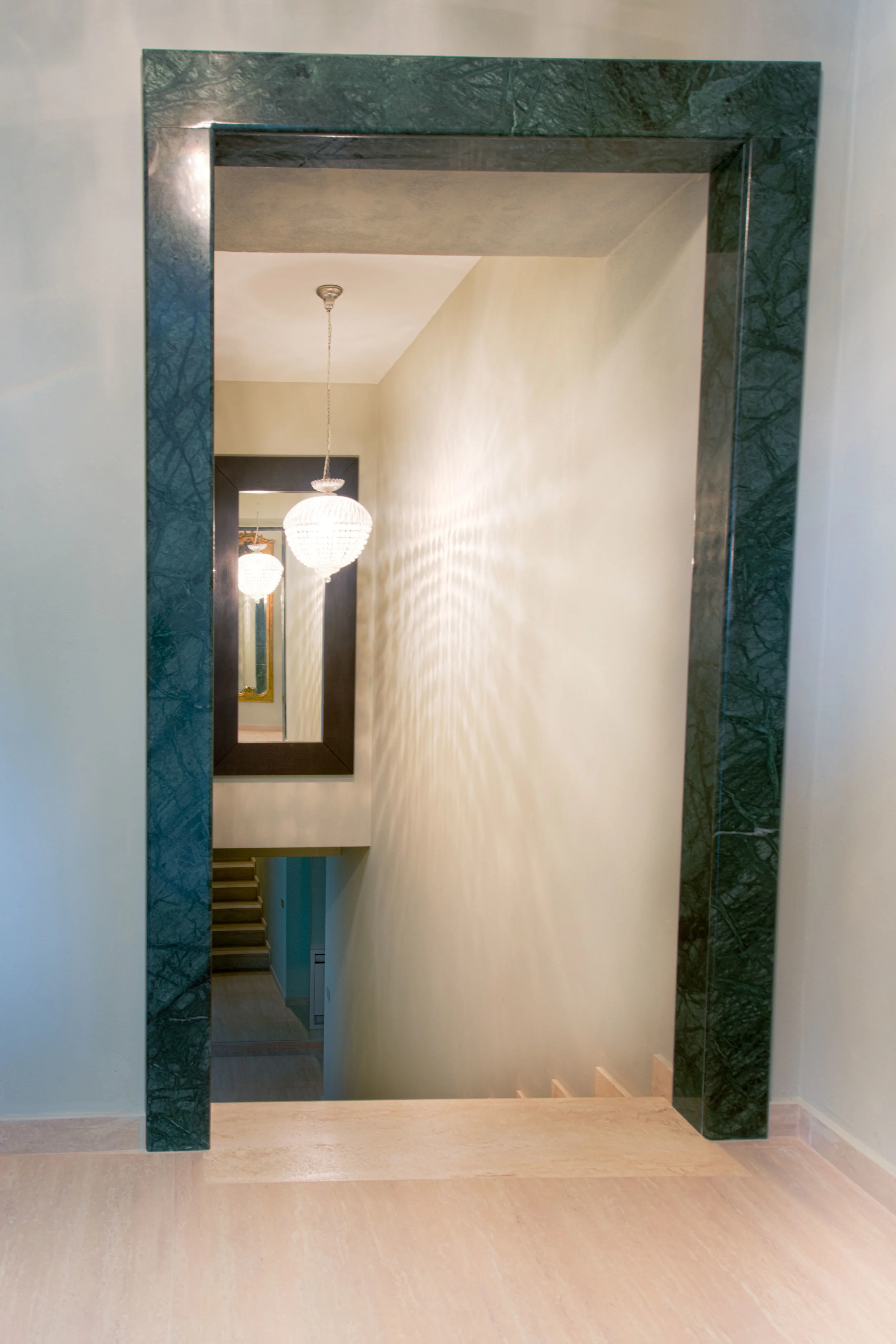  The owner runs an acclaimed interior design company which is evidenced in the elegant mix of materials and antiques. 