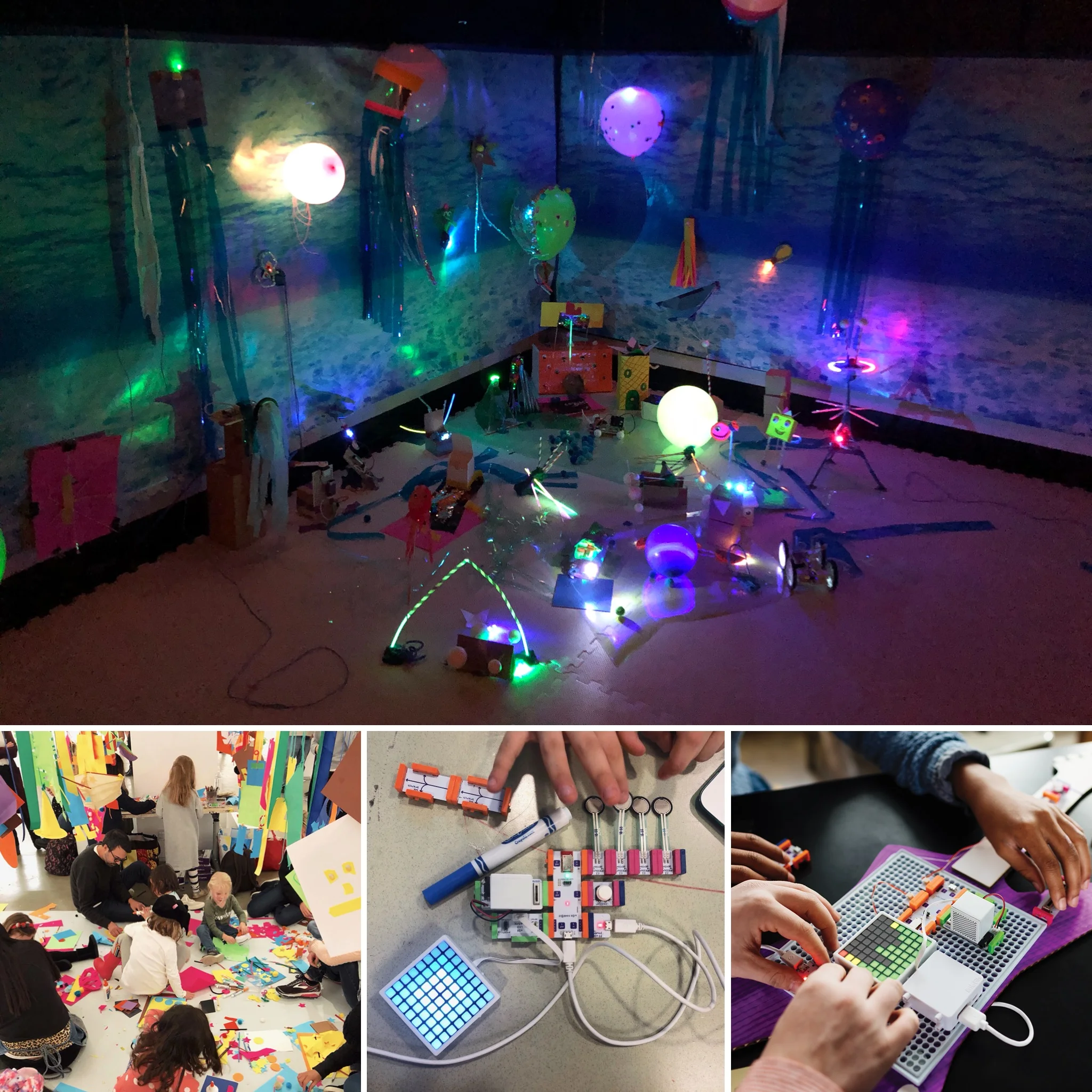 Open Studio - GIANT Wave Makers: A Festival of Light and Sound