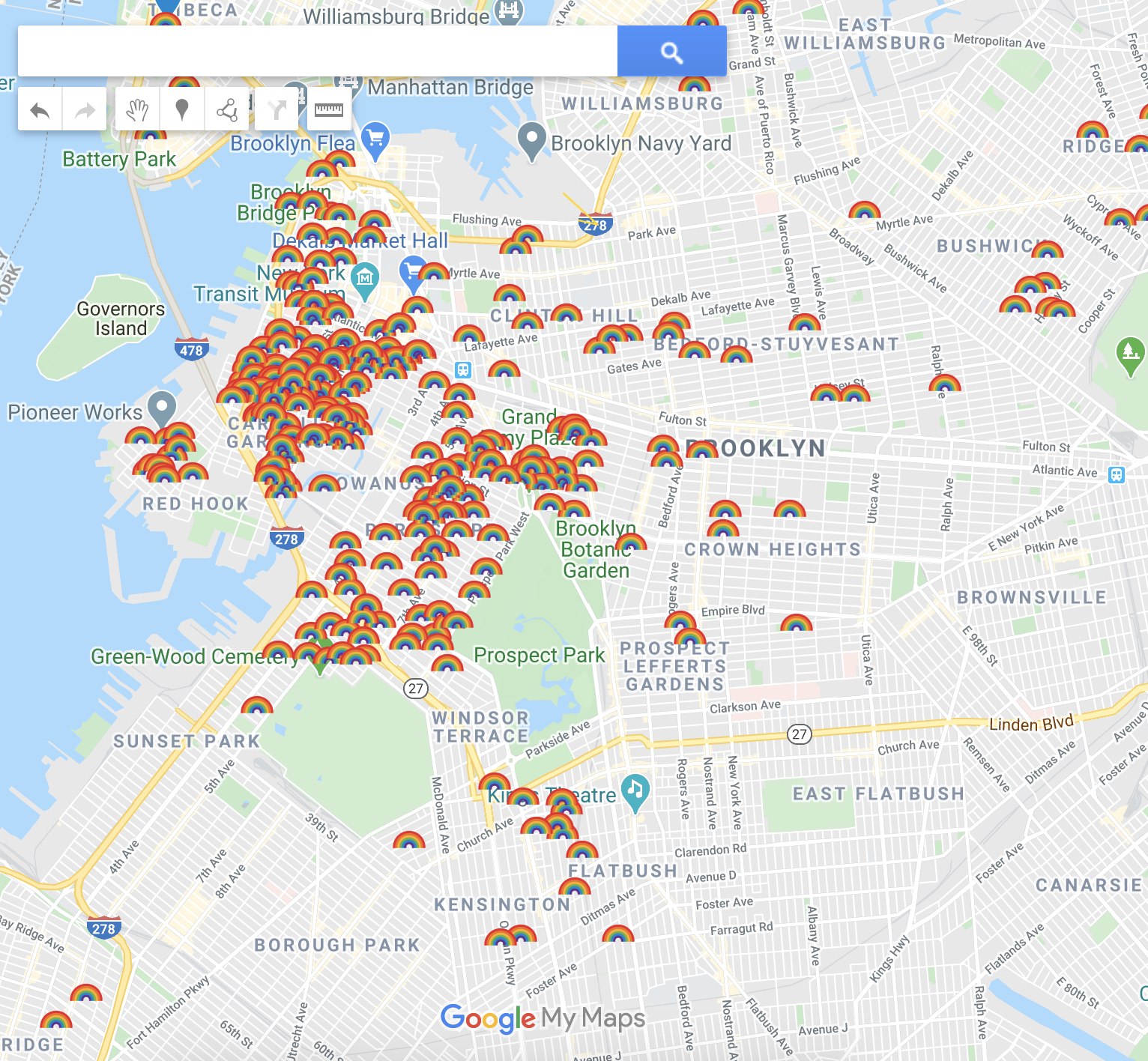 Rainbows Are Popping Up in Brooklyn Windows Thanks To A Group of Thoughtful Kids