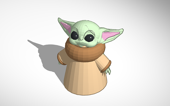 3D Design: Baby Yoda