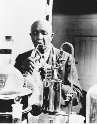 George Washington Carver: Make snow with one of his inventions