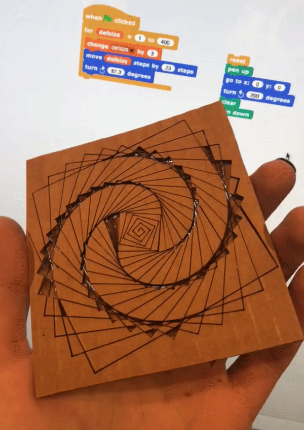 Drawing and Coding Geometry Patterns (3/4)