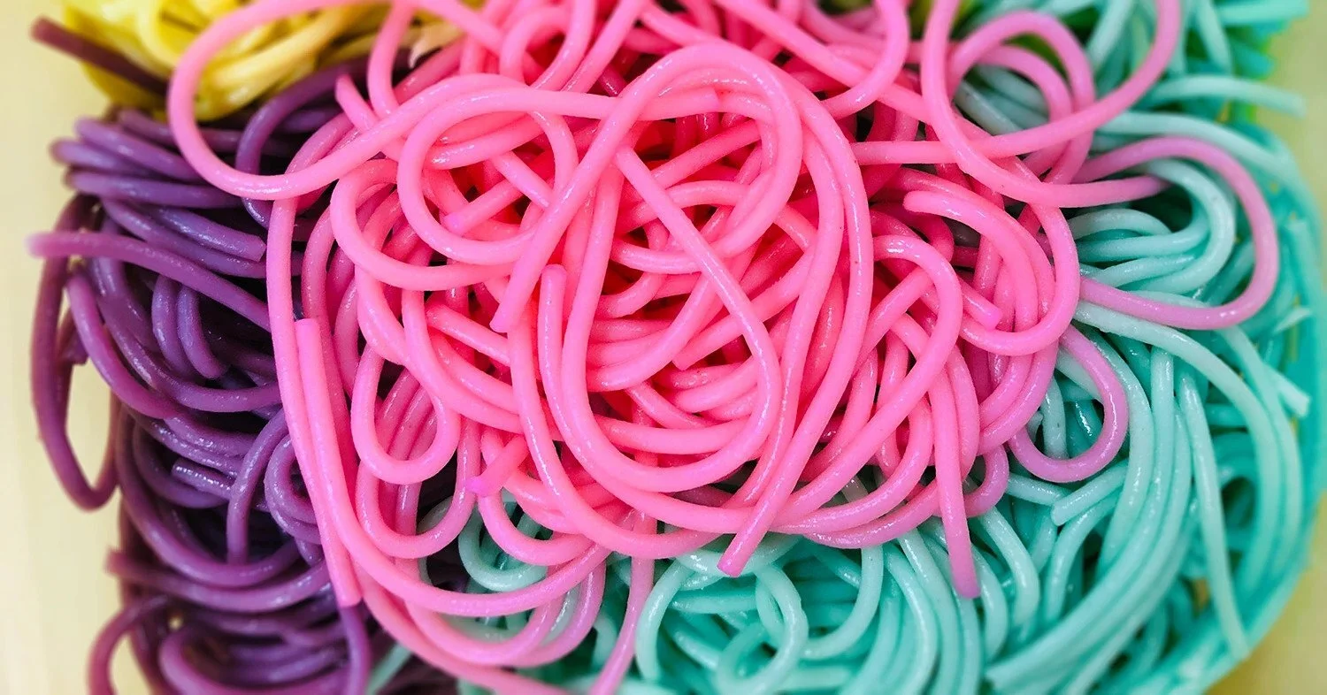 Rainbow Pasta and Unicorns