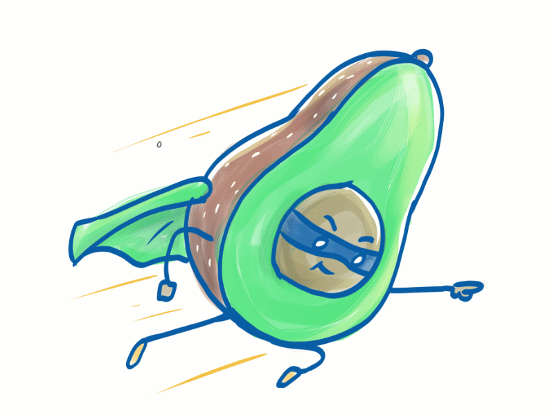 super-avocado.gif