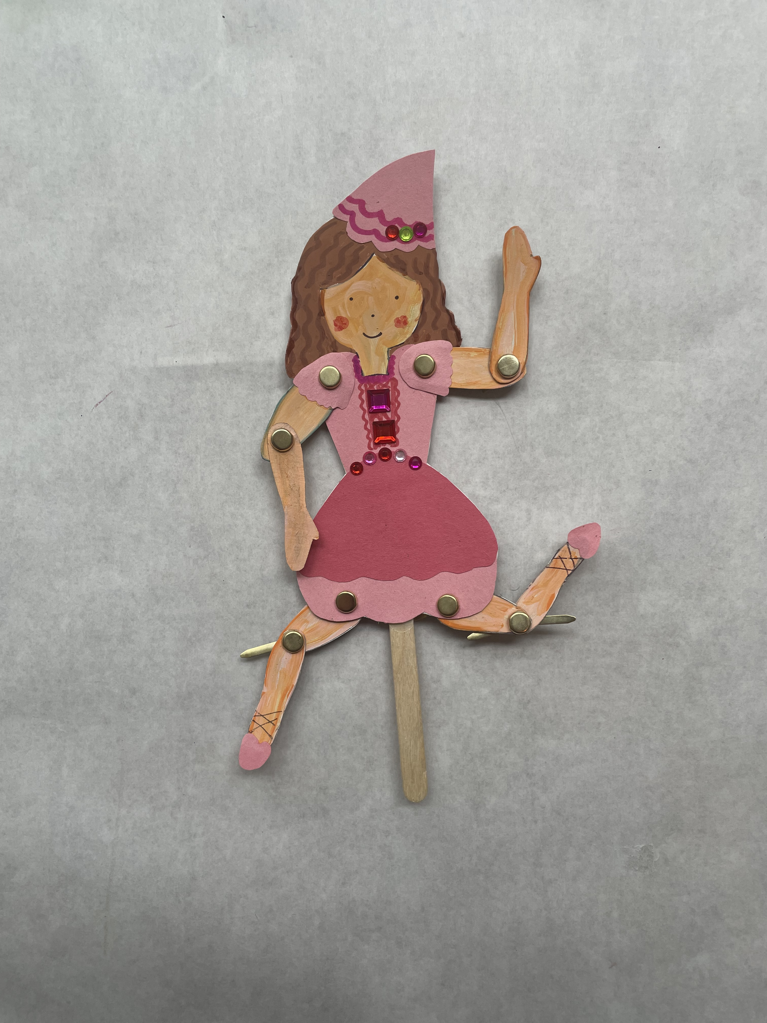Thursday Make It... Prompt: Make it Move With Paper Fasteners 