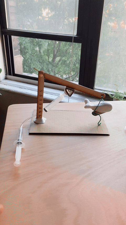 Thursday Make It... Prompt: Lift it Up With Hydraulic Syringes