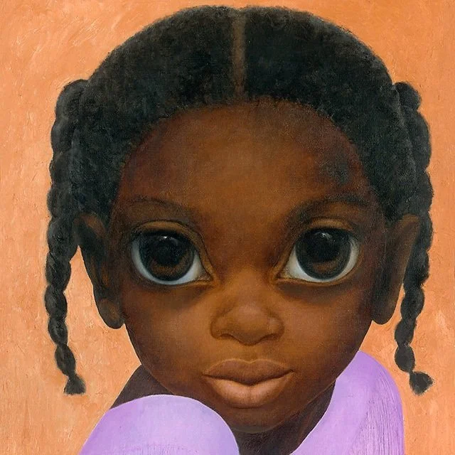 Illustrate Big-Eyed Characters like Margaret Keane